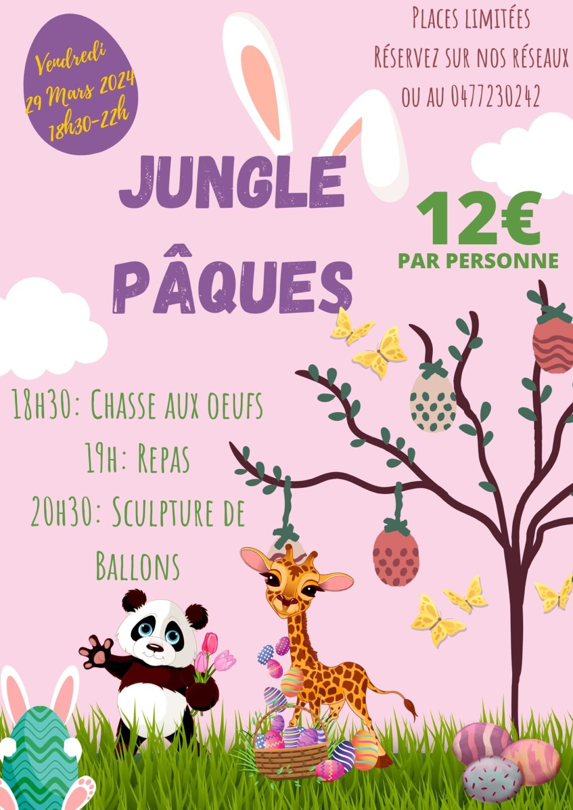 jungle paques 2024